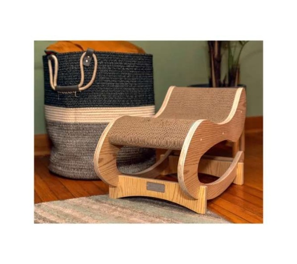 Medium Cat Rocking Chair, Detachable Cat Swing Chair S1302