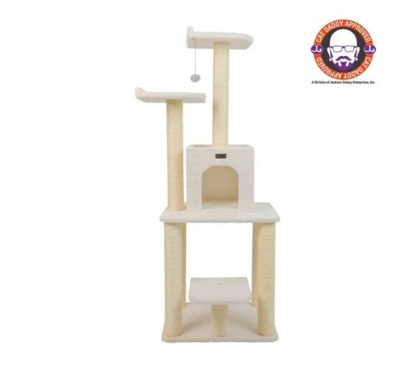 Real Wood B6203 Classic Cat Tree Five Levels Cat Condo