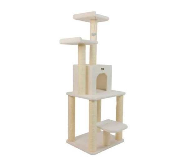 Real Wood B6203 Classic Cat Tree Five Levels Cat Condo