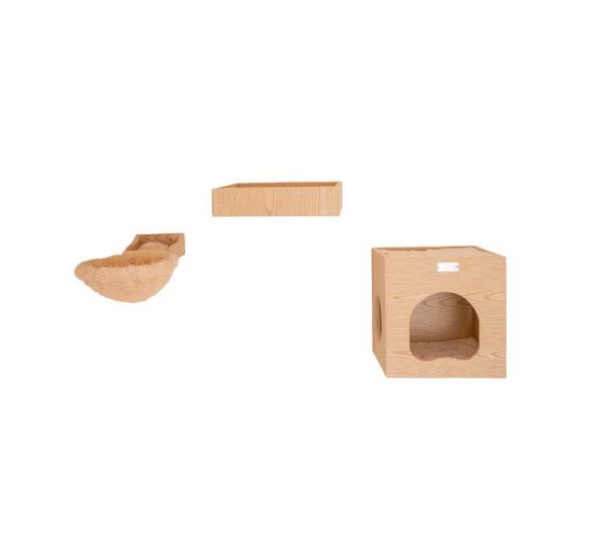 Wall Series: Tree W1907B W Condo, Perch And Soft Perch