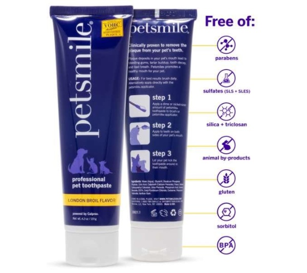 London Broil Flavor - Professional Pet Toothpaste  - Large