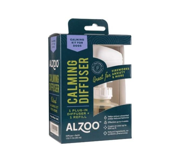 ALZOO Plant-Based Calming Diffuser Plug-in Kit for Dog