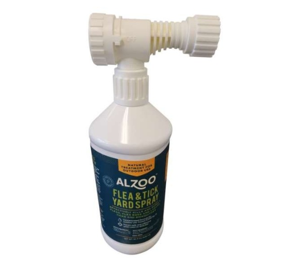 ALZOO Plant-Base Flea & Tick Yard Spray, 32oz - 32oz