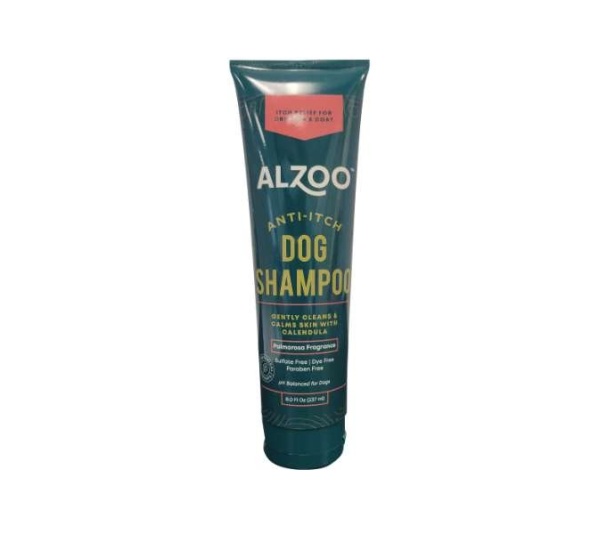 ALZOO Plant-Based Anti-Itch Dog Shampoo, 8oz - 8oz