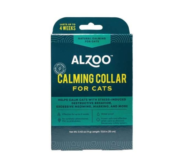 ALZOO Plant-Based Calming Collar for Cats