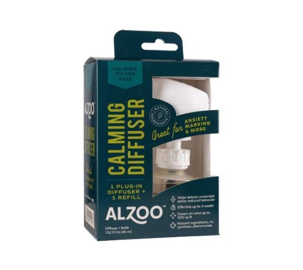 ALZOO Plant-Based Calming Plug-in Diffuser Kit - Cat