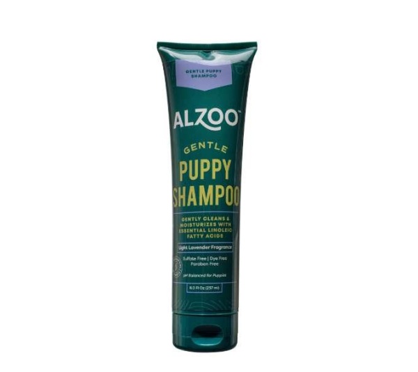 ALZOO Plant-Based Grooming Shampoo for Puppies, 8oz