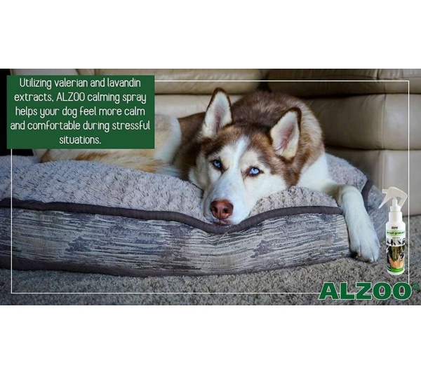 ALZOO Plant-Based Calming Spray Dog - 3.4oz
