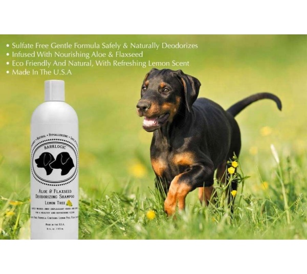 Lemon Tree - BarkLogic Aloe & Flaxseed Deodorizing Shampoo