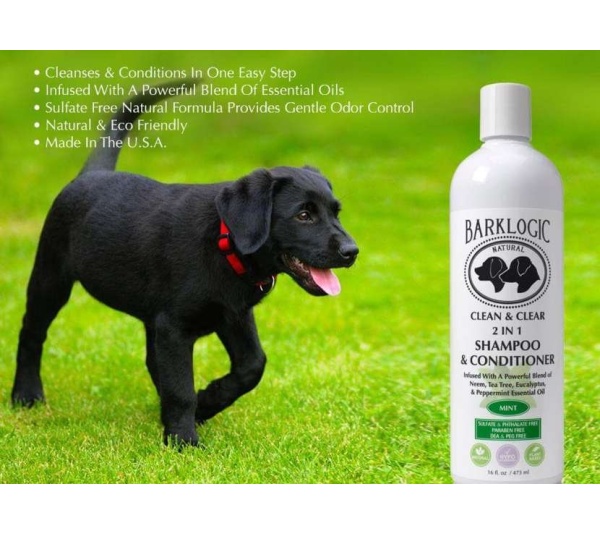 Mint - BarkLogic Clean & Clear 2 in 1 Shampoo & Conditioner