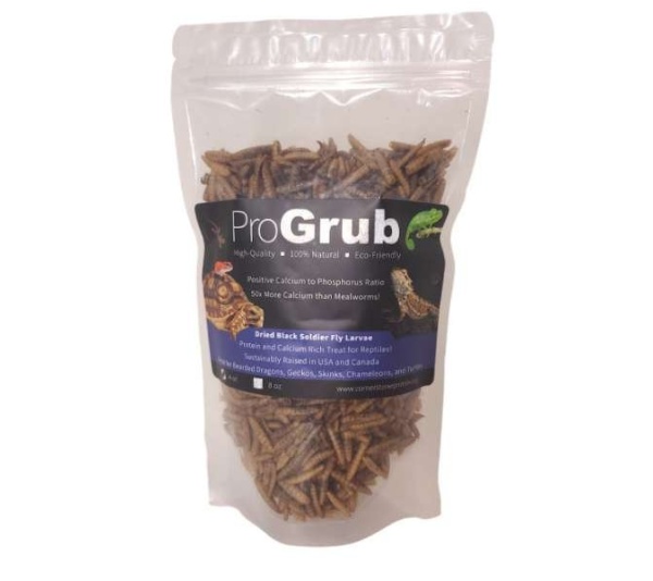 Dried Black Soldier Fly Larvae - 4oz