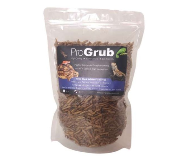 Dried Black Soldier Fly Larvae - 8oz