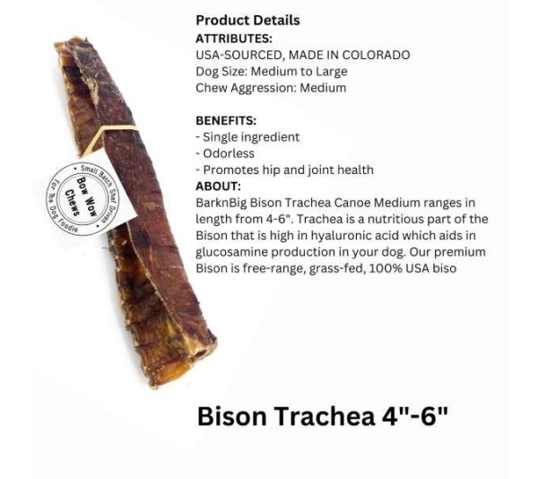 Bison Trachea Canoe