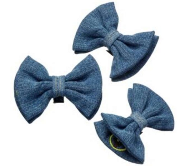 Indigo - Denim Bow Tie - Medium