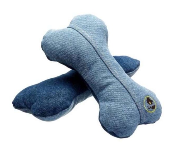 Indigo - Dog Bone Toy - One Size