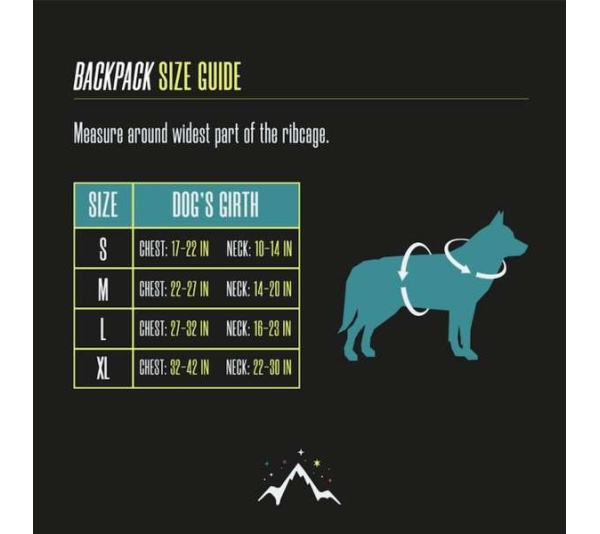 Adventurer Dog Pack (1-piece) - Extra Large