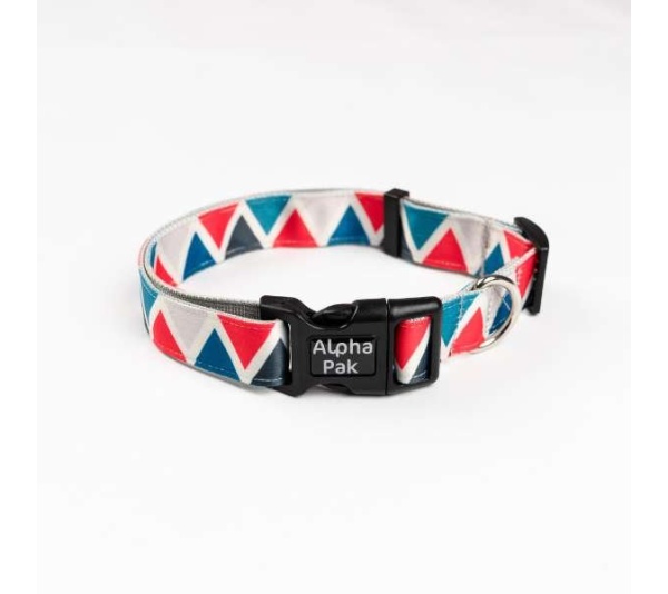 Shenandoah Pattern Dog Collar - Large 1in wide by 14