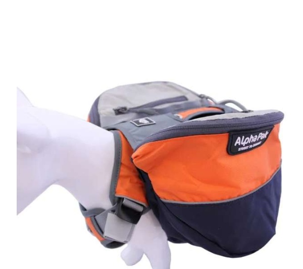 MILE HIGH - Adventurer 2-piece Dog Pack With EZ Latch  Harness - Extra Large