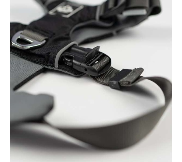 Black  - Millvue EZ Fit Dog Harness - Medium