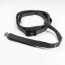 Cascades Graphite Stretchable Runner Dog Leash - 7 to 11 feet when stretched.