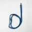 Cascades Metallic Blue Stretchable Runner Dog Leash - 6 to 10 feet when stretched.