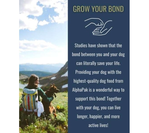 ALPHAPAK RAW FREEZE DRIED DOG FOOD 16 OZ