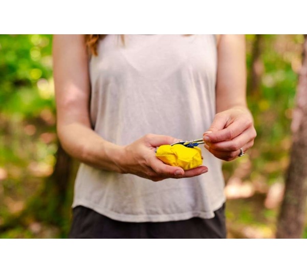 Yellow Collapsible Bowl - Gallatin Lightweight Collapsible Dog Bowl