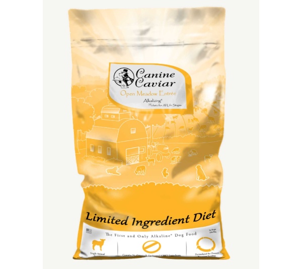 yellow - Open Meadow Limited Ingredient Alkaline Entree All Life Stages - 22lb