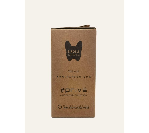 Blue/Blue Flower Chain - NANDOG 100% Bio Poop Bags