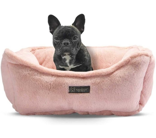 NANDOG Cloud Reversible Bed -PINK