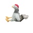 NANDOG My BFF Chicken Crazy Toy  Gray