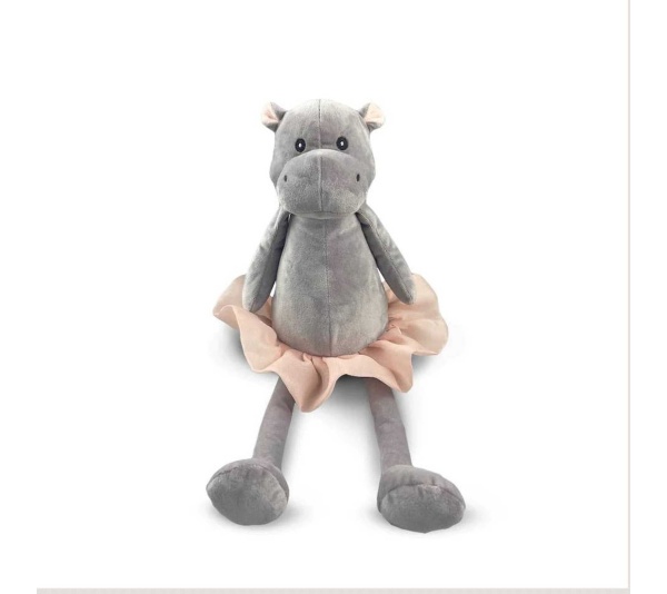 Hippo Dancing -GREY - NANDOG My BFF Plush Toy