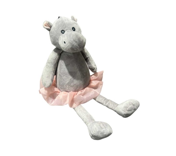 Hippo Dancing -GREY - NANDOG My BFF Plush Toy