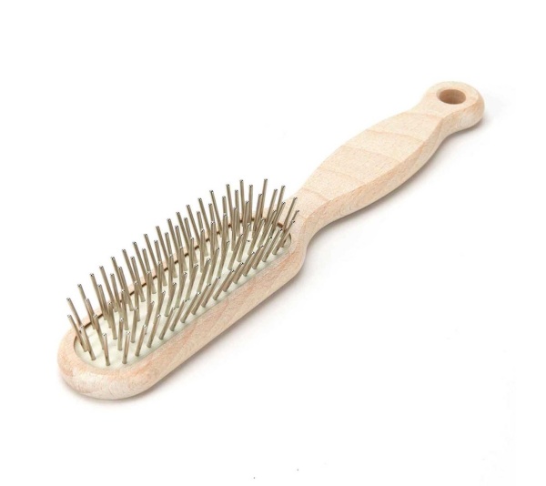 AS Wooden Pin Brush Oblong