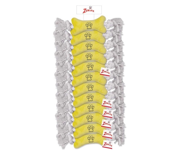 ZA Tiny Tugger Clip Strip - Ylw 12pc