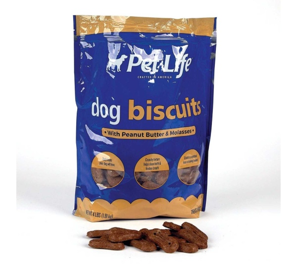 Pet Life Peanut Molasses Biscuits 4Lb