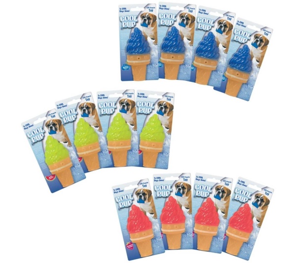 CoolPup Toy Mini Ice CreamCone 12Pk
