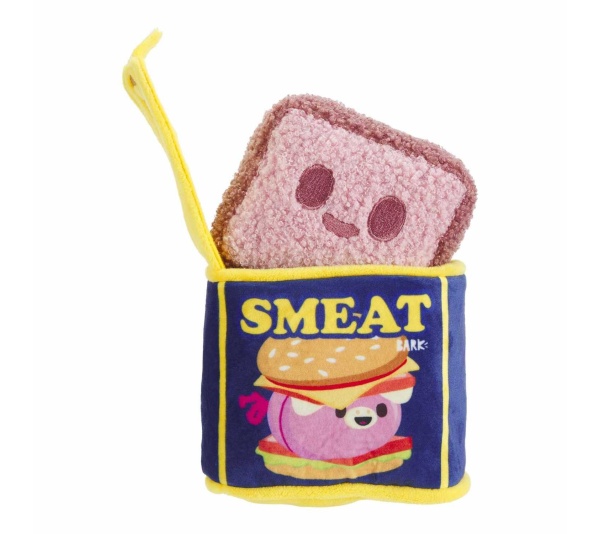 BARK Canned SMEAT Plush Dog Toy