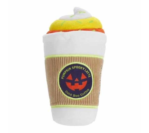 BARK Cold Boo Coffee Plush Dog Toy