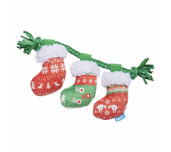BARK Stocking Tuggers Plush Dog Toy XS / Small