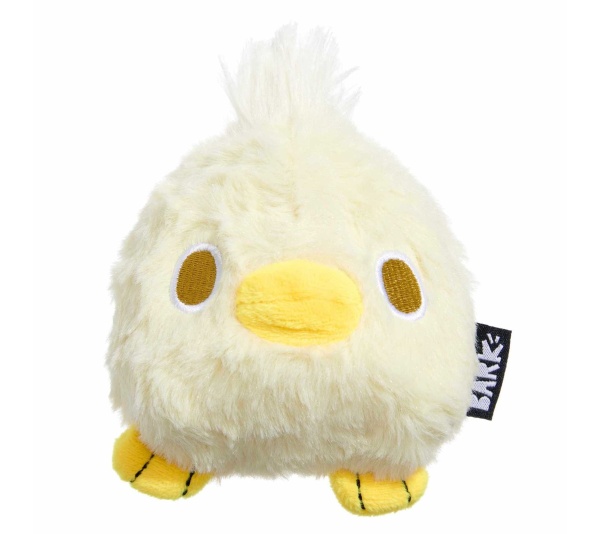BARK Tough Chick Chicken Super Chewer Dog Toy Yellow Small/Medium