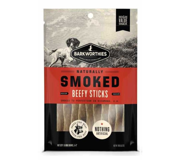 Barkworthies Smoked Beef Stick 15pk