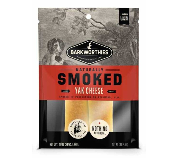 Barkworthies Smoked Yak Cheese - Large 2pk