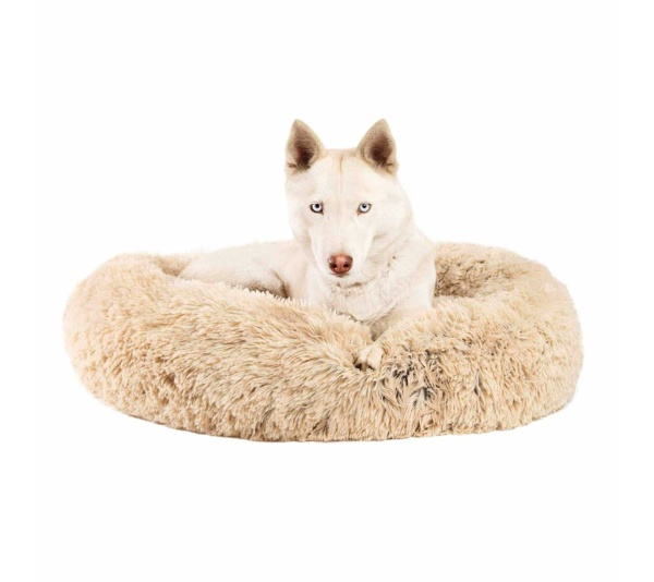 Taupe - Best Friends by Sheri Donut Shag  - 30x30