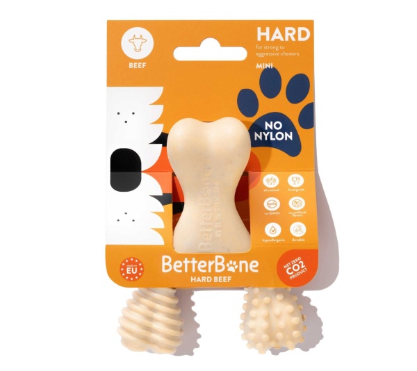 Betterbone Hard Beef Dog Chew Toy  - Mini