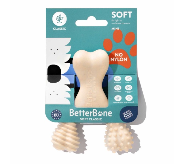 Betterbone Soft Classic Dog Chew Toy  - Mini