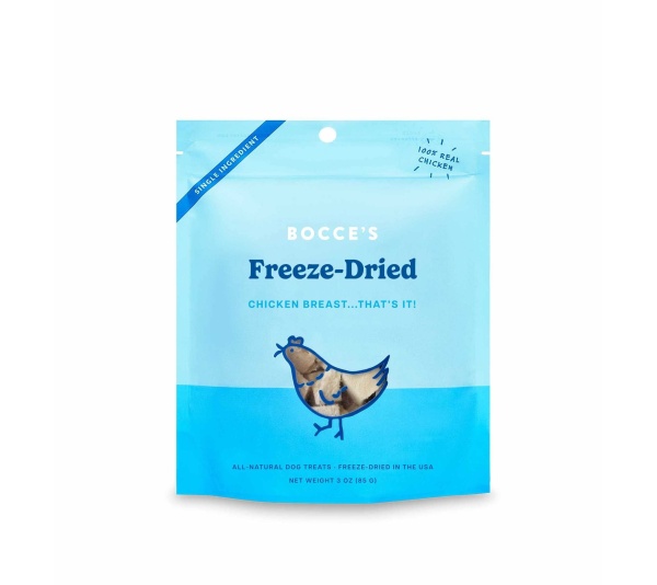 Bocce's Bakery Chicken Breast Freeze Dried Treats 3oz