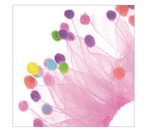 Charming Pet Birthday Collar Pom Pom Party  - XS