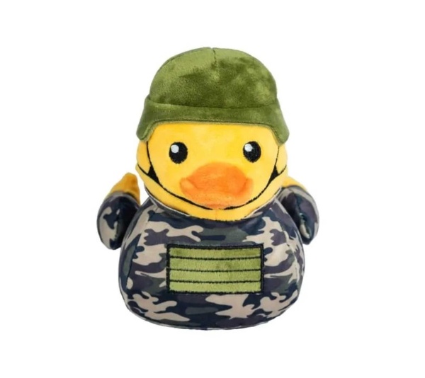 FuzzYard Commanduck Plush Dog Toy