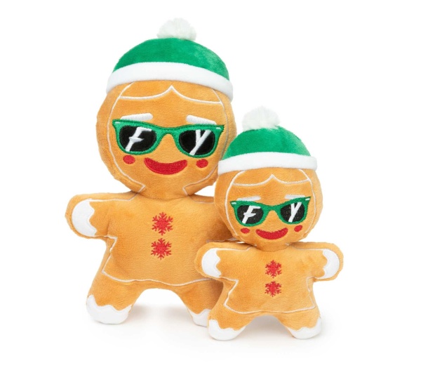 FuzzYard Dog Toy Jolly Gingergal  - S